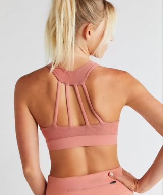 sports bra strappy, strappy gym bra