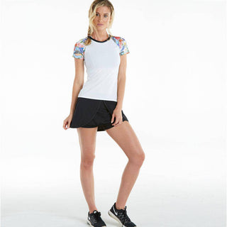 Athletic Stretch Tulip Design Workout Skort